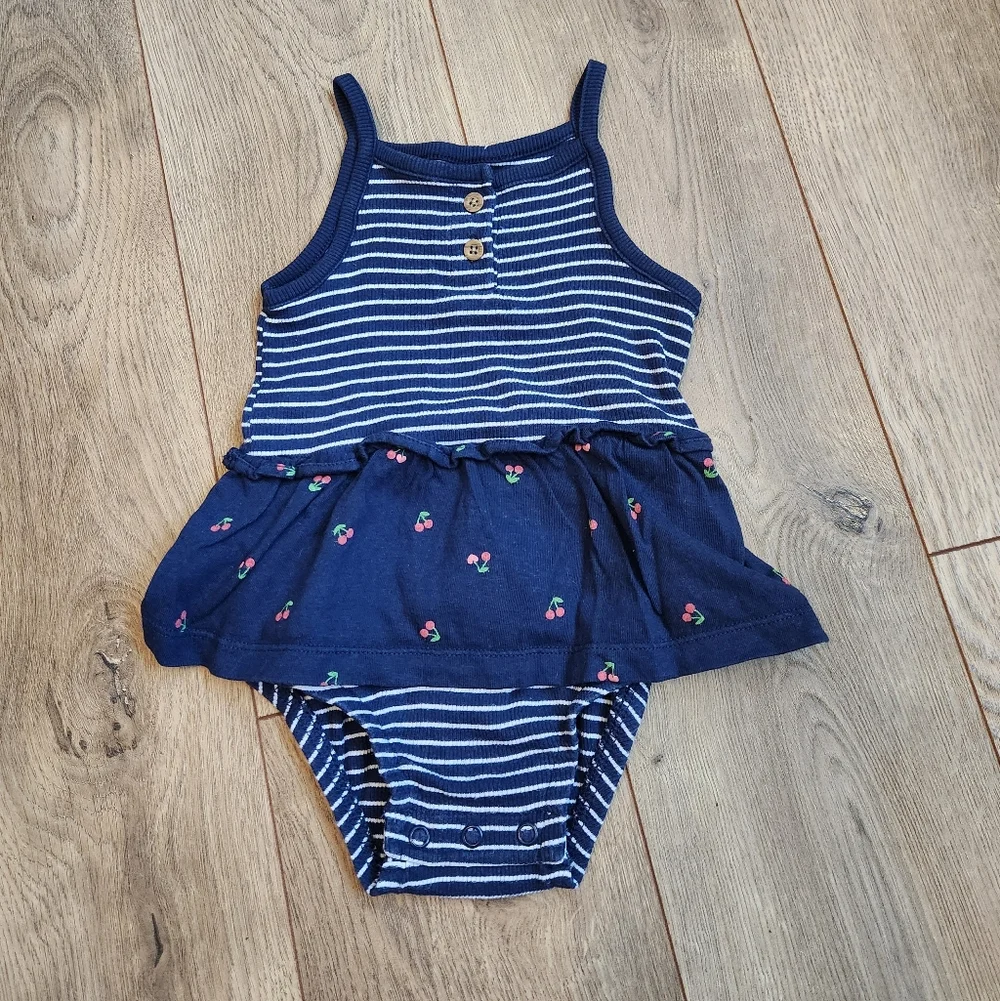 Carter's 9m Girls Cherry Outfit